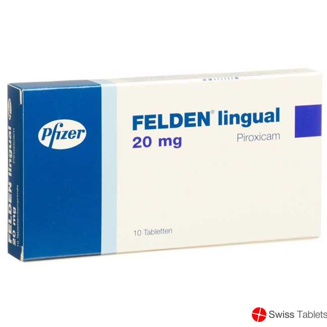 Felden Lingual Tabletten 20mg 10 Stück buy online