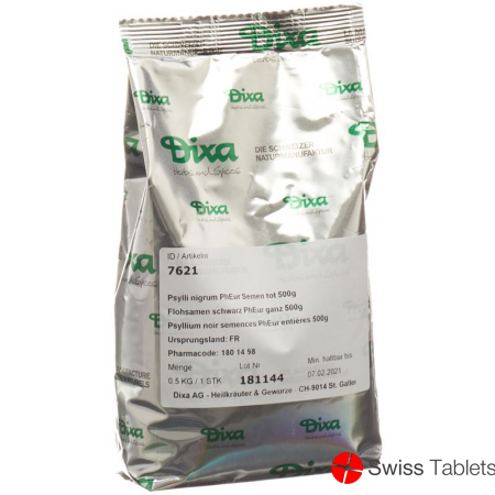 Dixa Psyllii Nigrum Semen Pheur Dep 500g buy online