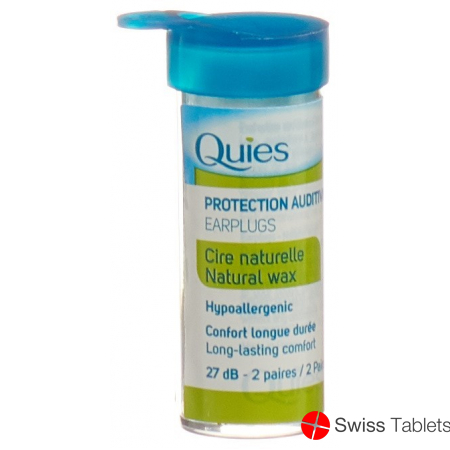 Quies Laermgehörschutzkugeln Wachs 4 Stück buy online