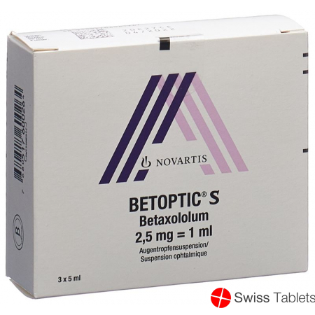 Betoptic S Augentropfen 3x 5ml buy online