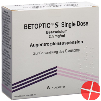 Betoptic S 0.25 ml 60 single-dose drops Betoptic S 0.25 ml 60 single-dose drops
