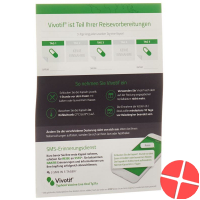 Vivotif receipt card German Vivotif receipt card German