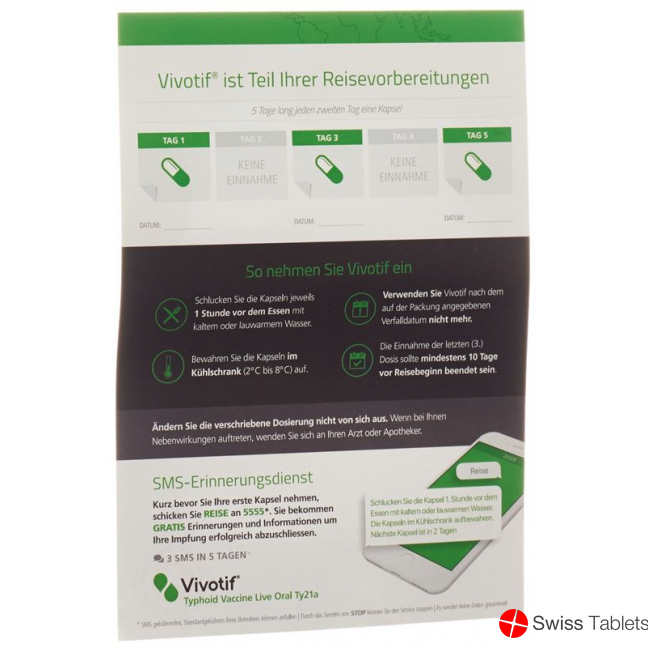 Vivotif receipt card German buy online Vivotif receipt card German buy online