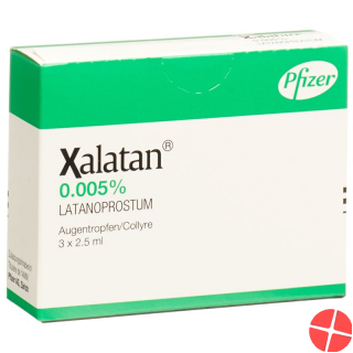 Xalatan Augentropfen 3x 2.5ml