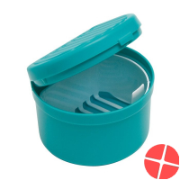 Hausella Dental-Box mit Einsatz Türkis