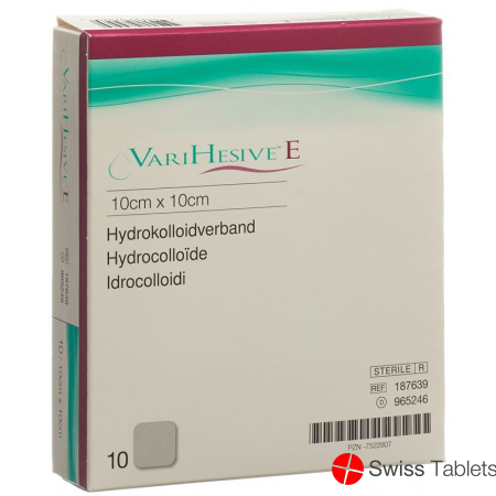 VariHesive E Hydrokolloidverband 10x10cm 10 Stück buy online
