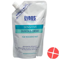 Eubos Sensitive Dusch + Creme Refill 400ml
