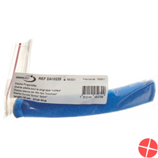 Omnimed Dalco Fingerloeffel 15cm Silber Blau