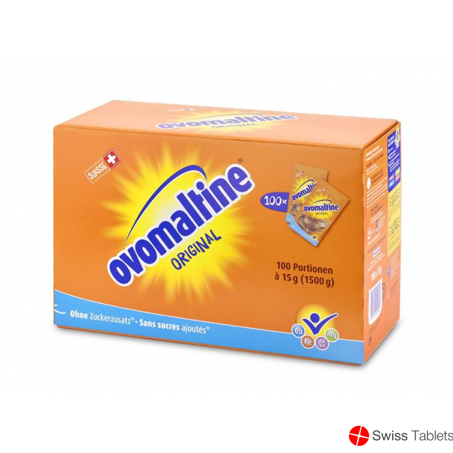 Ovomaltine Pulver 100 Beutel 15g buy online