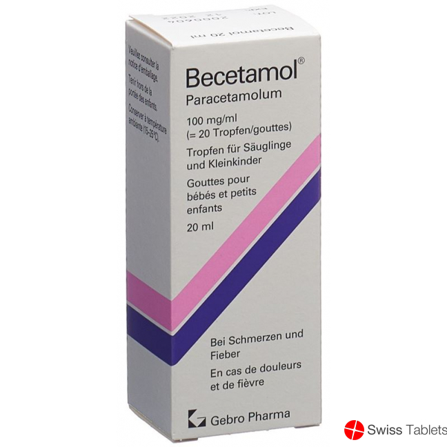 Becetamol Tropfen 20ml buy online