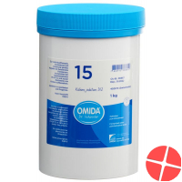 Omida Schüssler No15 Kal Jod Tabletten D 12 1000g Omida Schüssler No15 Kal Jod Tabletten D 12 1000g