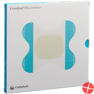 Comfeel Plus Contourierter Wundverband 6x8cm 5 Stück