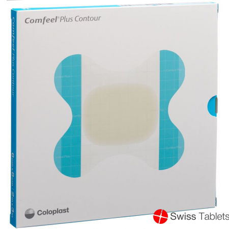 Comfeel Plus Contourierter Wundverband 6x8cm 5 Stück buy online
