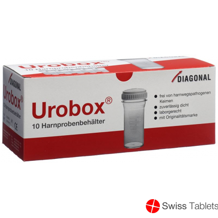 Urobox Harnprobenbehaelter 60ml Keimfrei 10 Stück buy online