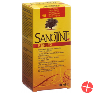Sanotint hair tone No 58 mahogany red cream
