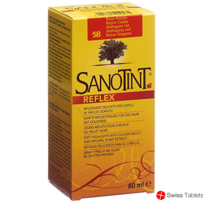 Sanotint Hair tone No 58 Mahogany red buy online