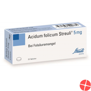 Acidum Folicum 5mg 100 Tabletten