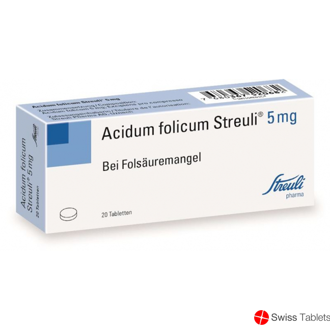 Acidum Folicum 5mg 100 Tabletten buy online