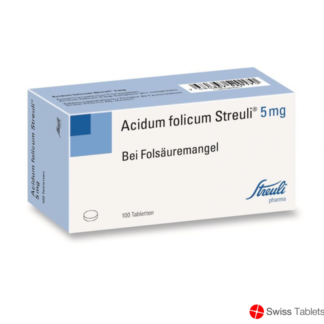 Acidum Folicum 5mg 100 Tabletten buy online