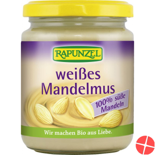 Rapunzel Mandelmus Weiss Bio Glas 250g