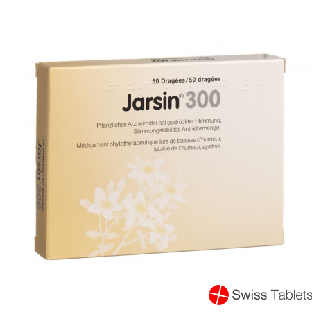 Jarsin 300mg 50 Tabletten buy online