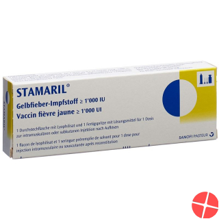 Stamaril Impfstoff Durchstechflasche 1 Dos