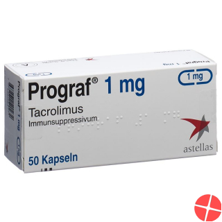 Prograf Kapseln 1mg 50 Stück