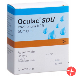 Oculac Augentropfen 20 Monodosen