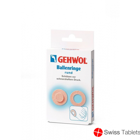Gehwol Ballenringe Rund 6 Stück buy online
