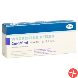 Vincristine Pfizer 2mg/2ml 5 Durchstechflaschen 2ml