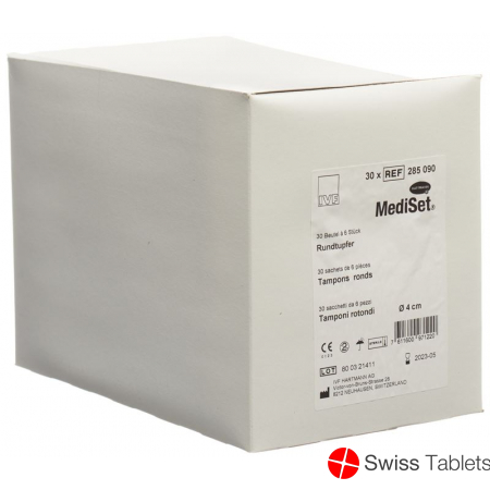 Mediset IVF Rundtupfer 4cm Steril 30 Beutel 6 Stück buy online