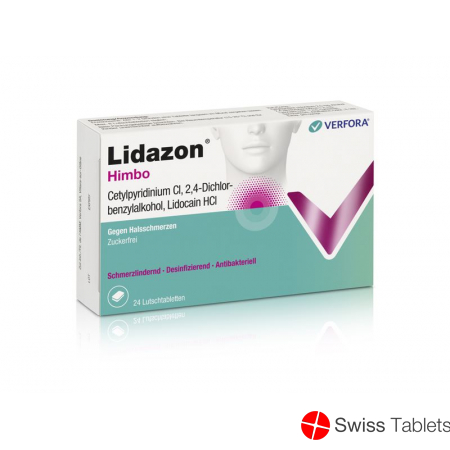 Lidazon Himbeer 24 Lutschtabletten buy online