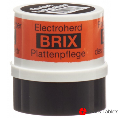 Brix Kochplattenpflege Schwarz Dose 40g buy online