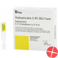 Oxybuprocaine Augentropfen 0.4% 20 Monodosis 0.4ml