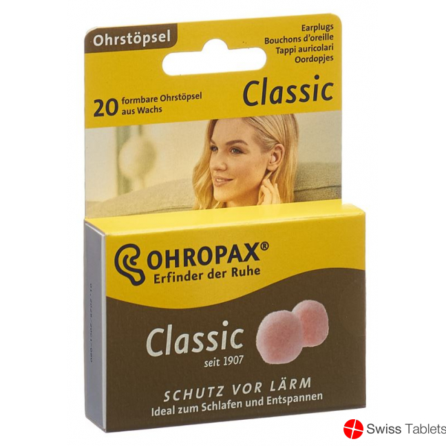 Ohropax Classic Wax balls 20 pieces buy online