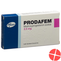 Prodafem Tabletten 2.5mg 3x 28 Stück