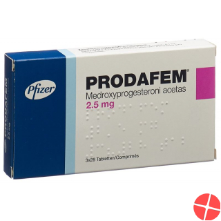 Prodafem Tabletten 2.5mg 3x 28 Stück