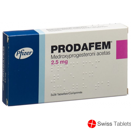 Prodafem Tabletten 2.5mg 3x 28 Stück buy online