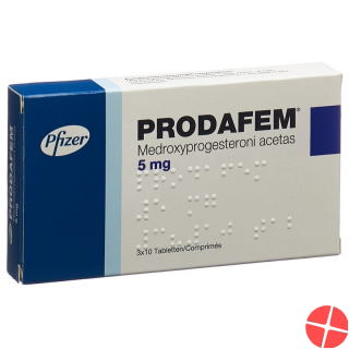 Prodafem Tabletten 5mg 3x 10 Stück