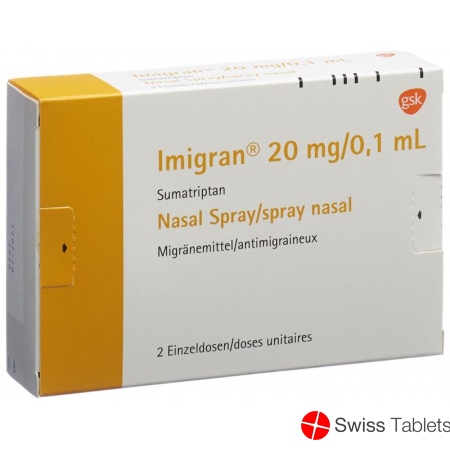 Imigran Nasenspray 20mg 2x1 Dos buy online