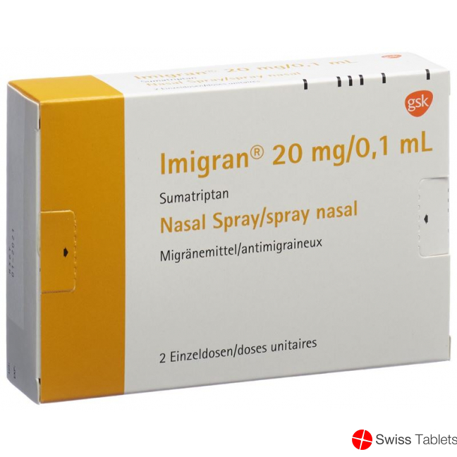 Imigran Nasenspray 20mg 2x1 Dos buy online