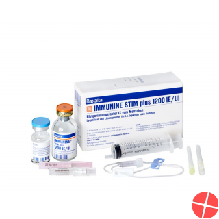 Immunine Stim Plus Trockensubstanz 1200 Ie C S Durchstechflasche