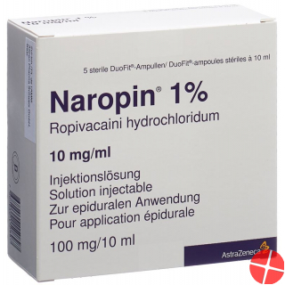 Naropin Injektionslösung 1% 5 Duofit Ampullen 10ml