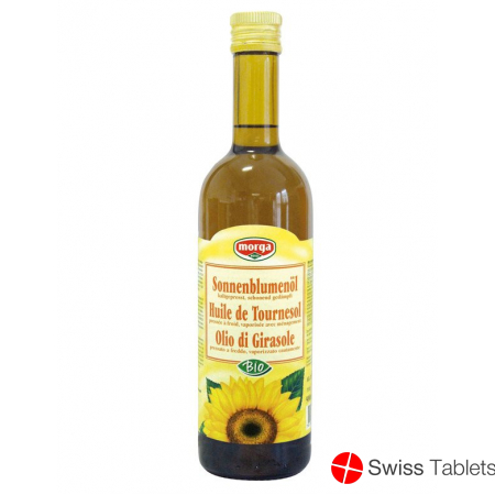 Morga Bio Sonnenblumenöl Kaltgepresst Akt 5dl buy online