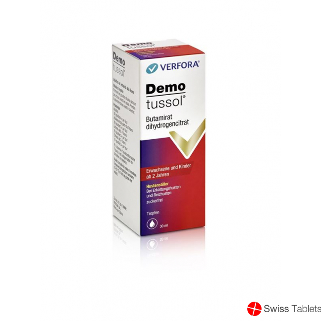 Demo Tussol Hustentropfen 30ml buy online