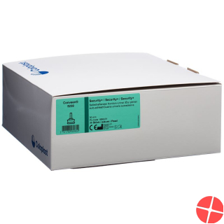 Conveen Security Plus Kondom-Urinal Selbsthaftend Latexfrei Grün 30/94mm 8cm lang 30 Stück