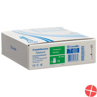 Natura Uro Beutel Knickversch 550ml 45mm 10 Beutel