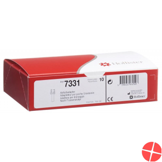 Hollister Abflussadapter Urostomiebeutel 10 Stück