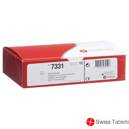 Hollister Abflussadapter Urostomiebeutel 10 Stück buy online