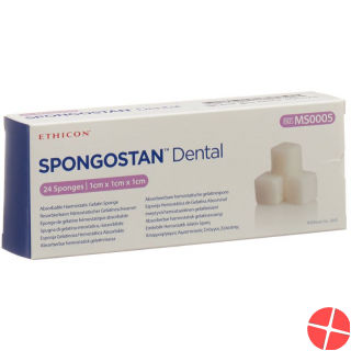 Spongostan Dental 1x1x1cm 24 Stück